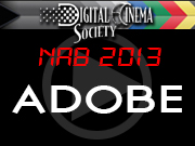 NAB 2013: ADOBE NAB 2013