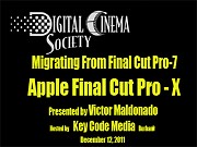 Migrating From Final Cut Pro 7: Migrating from Final Cut Pro 7